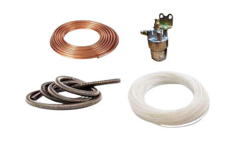 Tubulações Nylon e Cobre